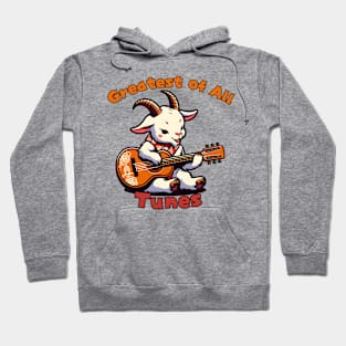 Rock and roll goat Hoodie